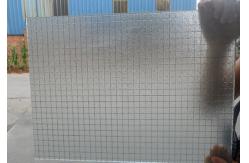 China Laminated Mesh Laminated Glass For Window Glass With Unique Design supplier