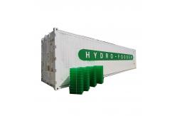 China Microcomputer Control Hydroponic Fodder Container With Solar Power supplier