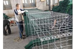 China Foldable 3*3 Inches Square Hole Hesco Explosion Proof Barrier supplier