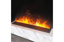 China Rectangular Led Electric Fireplace Stylish For Indoor/Living Room/Hotel supplier