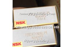 China P5 Precision Light Preload NSK 7202ATYNDBLP5 Angular Contact Ball Bearing supplier