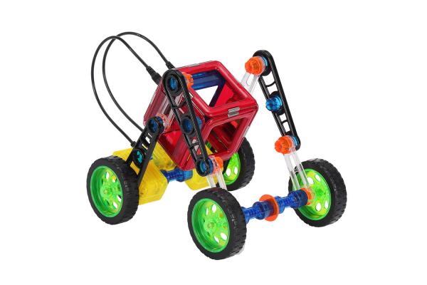 Wholesaler Magnetic Building Blocks Car Pathfinder Assembly Kit 3D Creative OEM