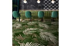 China Leaf And Flower Element Nylon Wall To Wall Printed Carpet For Room supplier