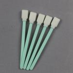 Green Stick Cleanroom Foam Swabs With Polypropylene Handle for sale
