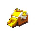 Tarpaulin Chicken Cartoon Inflatable Bounce House Slide Combo Inflatable Playground