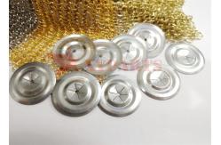 China 30mm 32mm SS Galvanized Steel Self Locking Washers For Insulation Pins supplier