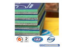 China Non Toxic Silicon PU Flooring System Basketball Surface Impact Resistant supplier