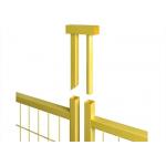6FT Canada Metal Tempoary Fence PVC Coated Panles For Construction