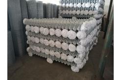 China Playground Galvanized Chain Link Fence Wire Mesh 100 Ft Roll For Sale supplier