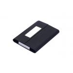 Magnetic PU Leather Name Card Holder Digital Printing Magnetic Card Case for sale