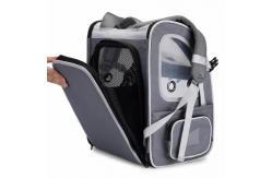 China Collapsible Portable Cat Backpack Two Entry Ways Nylon Dog Carrier Backpack OEM supplier