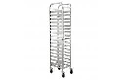 China                  Height Adjustable Transport Trolley for 62 on 102 Combi Duo Ovens              supplier