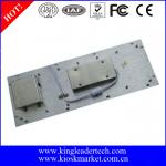 Backlight Panel mount rugged keypad Metal 65 full travel keys , integrated Trackball