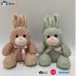 2 Colours Wholesale New Fashion Animal Rabbit Plush Toy Stuffed Bunny for sale