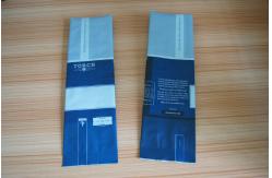 China Aluminum Foil Coffee Bean Packaging Matte Blue Side Gusset with Valve supplier