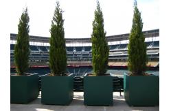 China Rectangular Modern Fiberglass Planters Customized 30-Day Crafted Timeless supplier