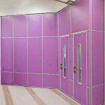 Soundproof Office Floor to Ceiling Partition Wall With Movable Track Aluminium Profile