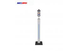 China Waterproof Walk Through Body Temperature Scanner 8 Inch Face Recognition IP65 supplier