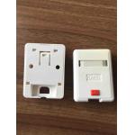 RJ45 Keystone Jack Single Port Surface Mount Box With High Impact Housing