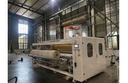 China Fully Automatic Jumbo Maxi Roll Paper Slitting And Rewinding Machine In High Demand supplier
