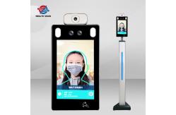 China 8 Inch Contactless Face Recognition Temperature Kiosk , Face Temperature Scanner supplier
