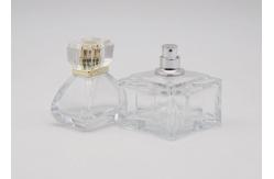 China FEA15 Square Luxury 100ml Cologne Bottle , Custom Made Perfume Bottles supplier