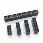 Dalee 1.27mm  Female header socket  Dual row SMT 2.0 mm high of Plastic for sale