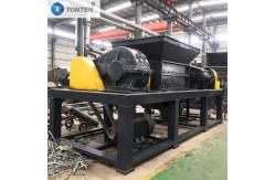 China Circuit Board Wood Cans Shredding Double Shaft Shredder Machine supplier