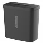 Electric Documents Cross Cut Paper Destroy Machine C502P 6 Sheet Credit Card Shredder With 11L Mini Basket Bin for sale