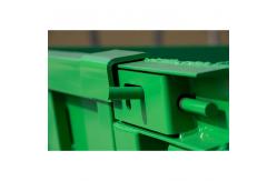 China Skip Bin Trailer Steel Skip Bin Loader Waste Bin supplier