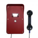 Spiral Cord Speed Dial Vandal Resistant Telephone IP54 SS For Communication for sale