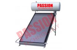 China 200L Integrated Non Pressurized Solar Water Heater Blue Titanium Flat Collector supplier