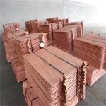 Cathode T2 Grade Copper Metal Plate 2mm Thickness 1000mm*2000mm Size for sale