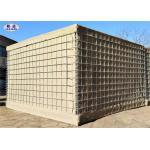 Sand And Earth Filled Military Hesco Barriers Collapsible for Homemade Protection for sale