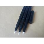 Simple Style Felt Tip Eyeliner With Steel Ball , Black Pencil Eyeliner Plastic Material