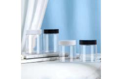 China 120ml Plastic Matte Cosmetic Storage Jars With Lid , Cosmetic Sample Containers supplier