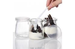 China Pudding Jar Glass Heat-resistant Yogurt Containers Milk Cup Jelly Jar supplier