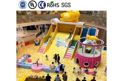 China Circus Theme Kids Slide Sand Pit Ball Pool Playground Equipment For Kids supplier