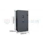 1200mm Biometric Fingerprint Lock Jewelry Watch Winder Safe Home Leather-Covered Fireproof