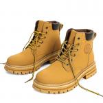 Outdoor Hiking Shoes Genuine Leather Thick Soled Martin Boots for sale
