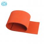 High and low temperature resistant red color silicone foam rubber sheet with superior quality used for gasket seal etc for sale