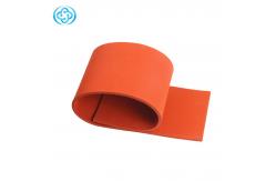 China High and low temperature resistant red color silicone foam rubber sheet with superior quality used for gasket seal etc supplier