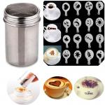 Custom 12Oz Essential Barista Tools Espresso Milk Pitcher Coffee Shaker 16pcs
