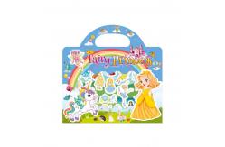 China art paper Hardcover Book Printing Usborne Custom Sticker Book For Kids supplier