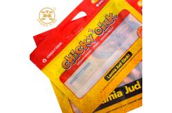 China Custom Printing Zip Lock Rotisserie Chicken Packaging Bags 500g Standing With Pocket supplier