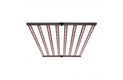 China Foldable 650W 8Bars Full Spectrum LED Grow Lights Samsung LM301H Osram UV IR supplier