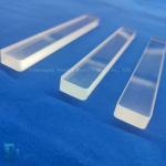 Customized High Temperature Resistant Clear Quartz Glass Plate Quartz Layering For Industrial Field for sale
