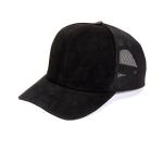 6 Eyelets Six Panel Constructured Embroidered Trucker Baseball Cap Match The Fabric Color for sale