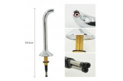 China One Way Chrome Plated Single Faucet Beer Tower For Brass Beer Dispenser supplier