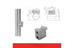 China Lightweight Silver Aluminum Lean Pipe Joint Streamline Assembly Process supplier